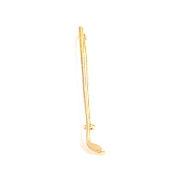 Vintage Gold Plated Golf Club‎ Pin