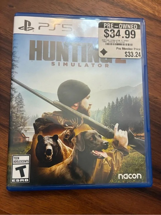 Sony PS5 Hunting Simulator Video Game