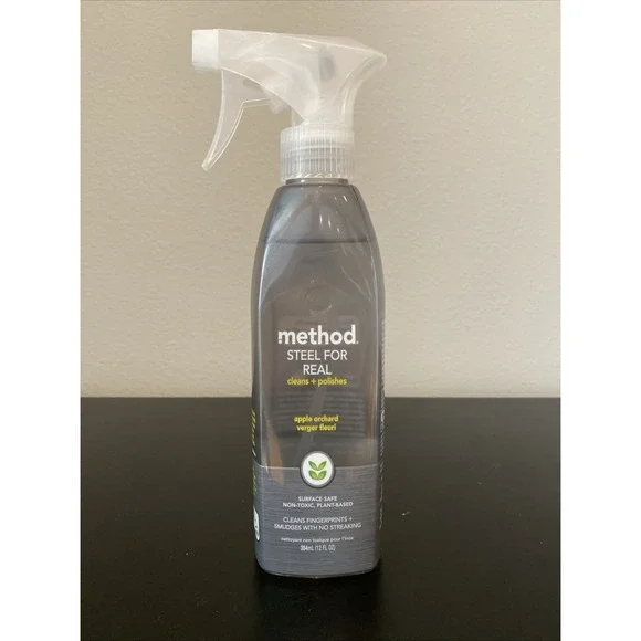 METHOD Steel For Real Stainless Steel Cleaner Apple Orchard Non Toxic‎