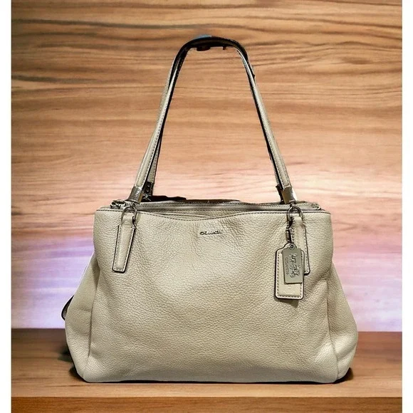 Coach 27859 Pebbled Leather Madison Cafe Carryall
