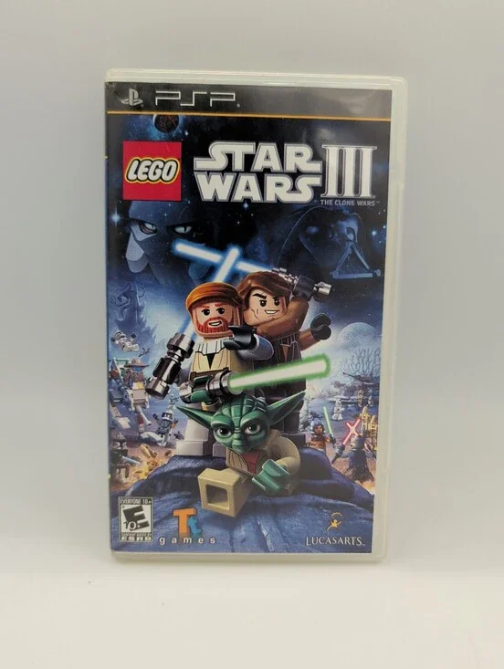Sony PSP LEGO Star Wars III The Clone Wars Game