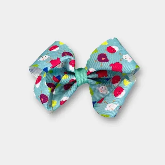 Girls Colorful Baby Chick Clip Hair Bow