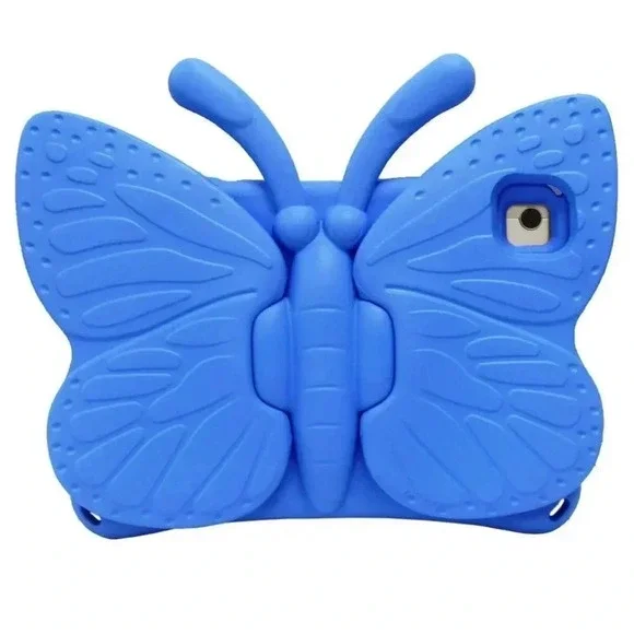 Kids EVA Shockproof Butterfly Case With Stand For Honor Pad 6 7 X8 X6 Blue‎
