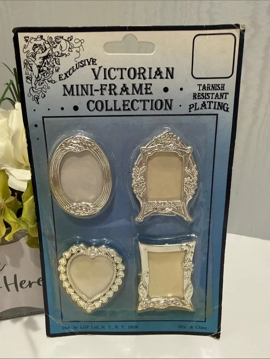 Vintage Victorian Miniature Frame Collection