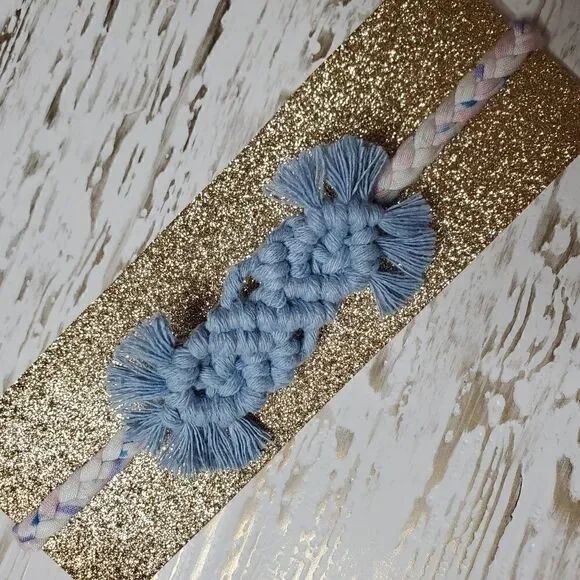 IVY MOUNTAIN CRAFTER Handmade Macrame Headband