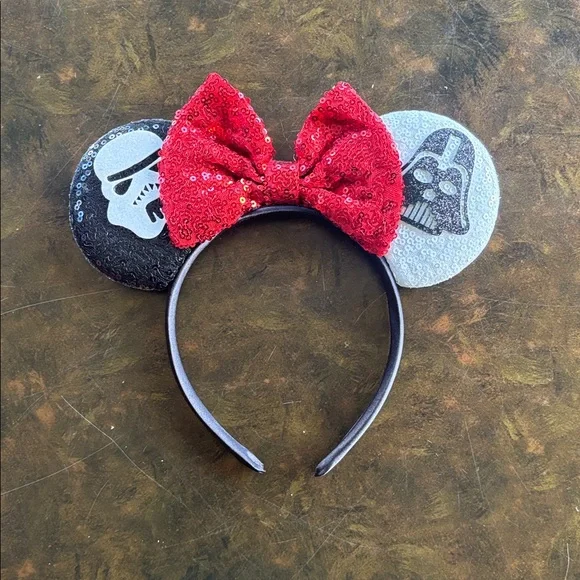 Star Wars Kids Headband with Red Bow