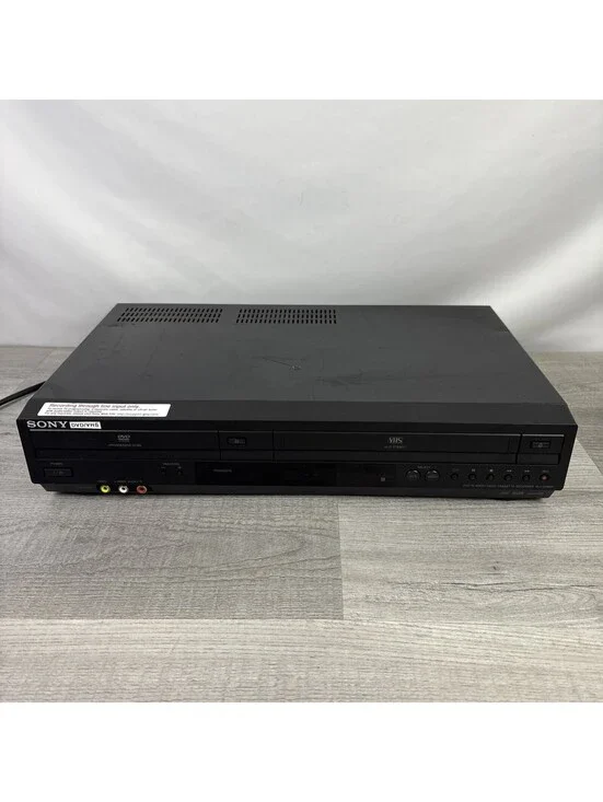 Sony SLV-D380P DVD VCR Combo VHS Player/Recorder No Remote-Tested Works See Vid
