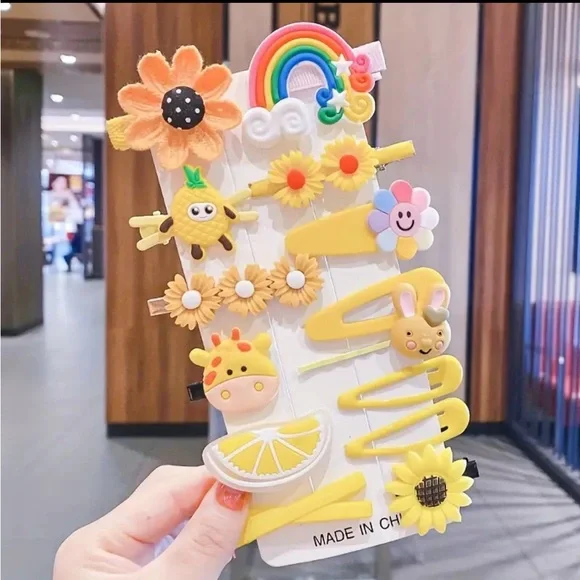 Girls Cute Hair Clips Hair Jewelry Barrettes