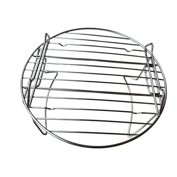 Ninja Stainless Steel Wire Steaming Rack Collapsible Handles 8 Inch F2