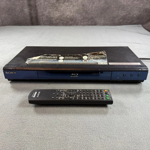 Sony BDP-S350 Blu-ray Disc DVD Player 1080p HDMI BD-Live with Remote Tested