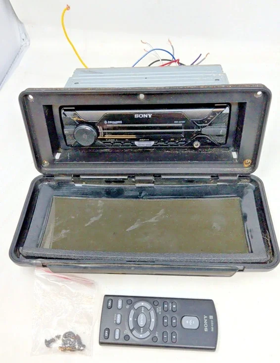 Sony DSX-A415BT Bluetooth Digital Media Player AM FM SAT Radio iPhone USB remote