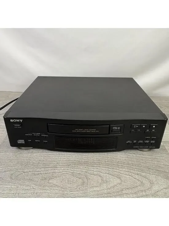 SONY CDP-M33 High Density Linear Converter Compact Disc Player Tested No Remote