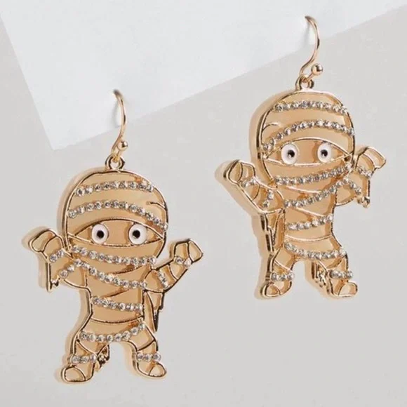 Torrid Mummy statement earrings