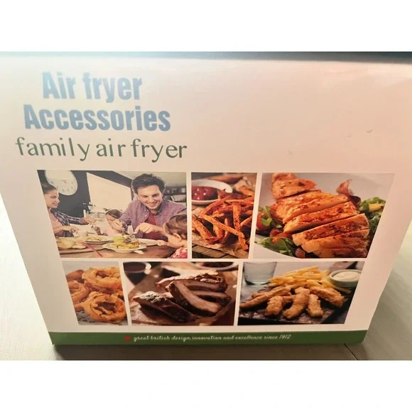 Air Fryer Accessories Kit Multi-Piece Set NEW – Fits Most Family-Size Air Fryers