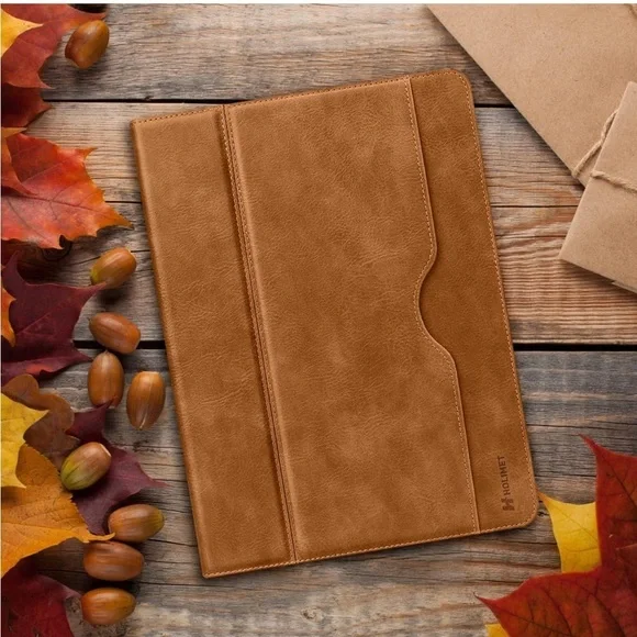 H HOLIMET Case iPad Tablet Case Brown