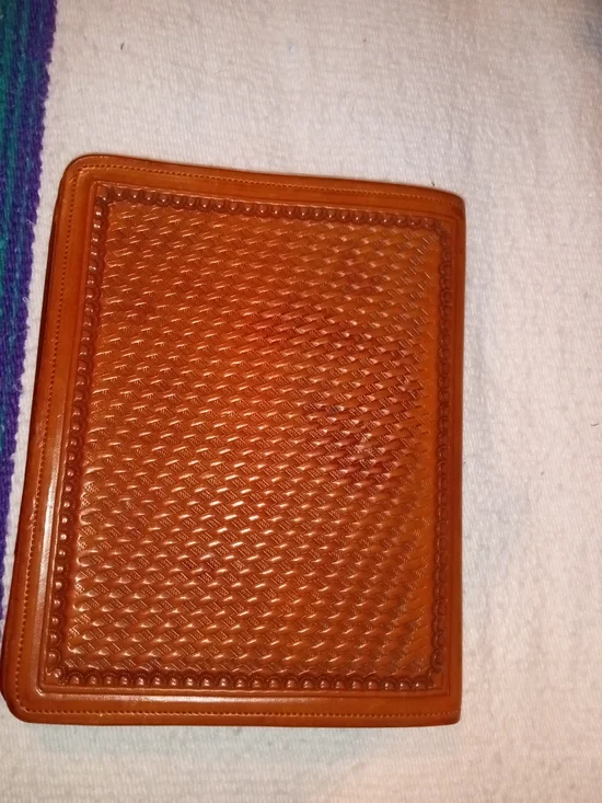 Tommy Conway Custom Made Leather Tablet Cover in Tan