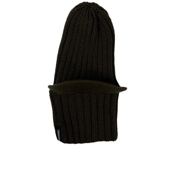 Burton Balaclava Ski Mask With Visor Knit‎ Brown Face Warmer Outdoor Snowboard