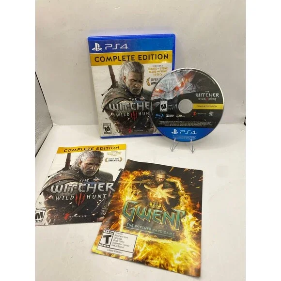 The Witcher 3: Wild Hunt - Complete Edition - Sony PlayStation 4 PS4 CIB Tested