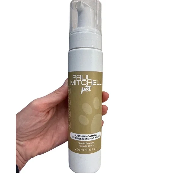 Paul Mitchell Pet Soothing Oatmeal no-rinse shampoo foam 250 ml NEW gentle‎