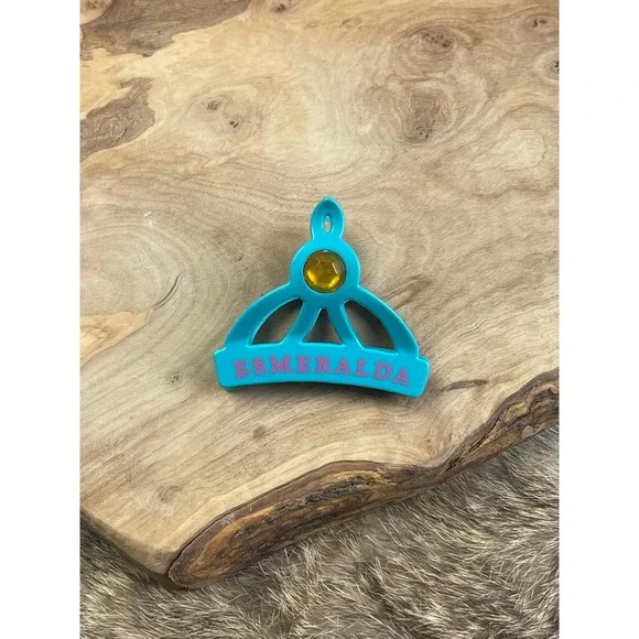 1990s Disney Esmeralda‎ hair claw clip girls Hunchback of Notre Dame collectible