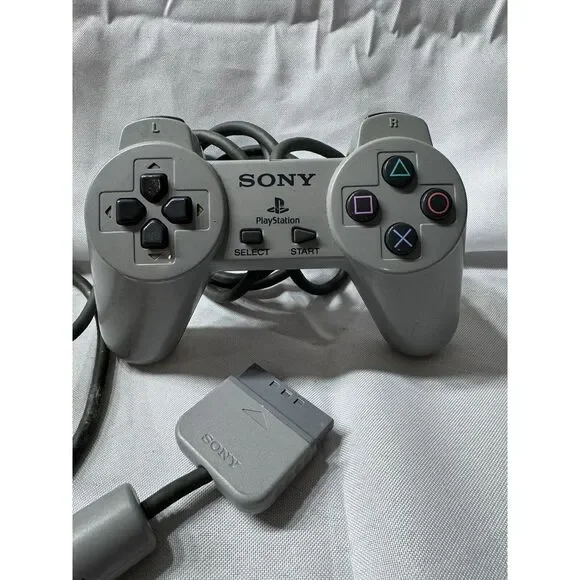 Official Sony Playstation 1 Ps1 Psone Controller Scph-1080 Oem‎ Tested Christmas
