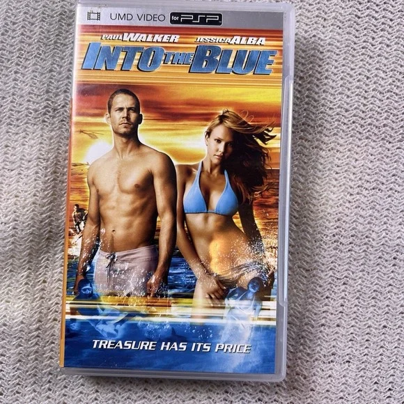 Sony‎ Into the Blue UMD Video PSP Paul Walker Jessica Alba 2005 Action Movie