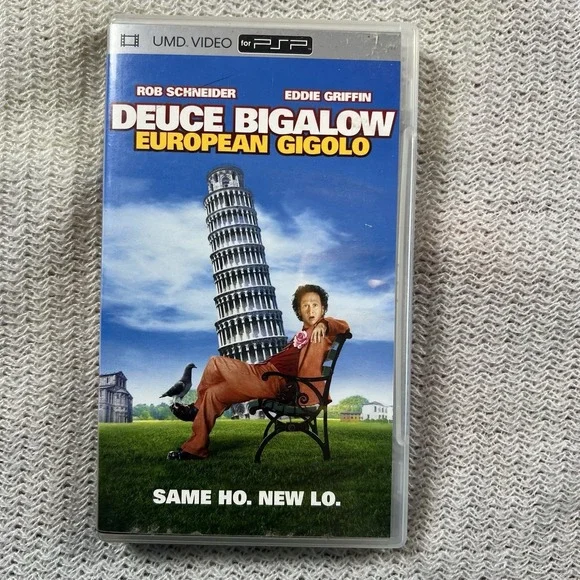 Sony PSP Deuce Bigalow‎ European Gigolo UMD Video Movie Rob Schneider Comedy R