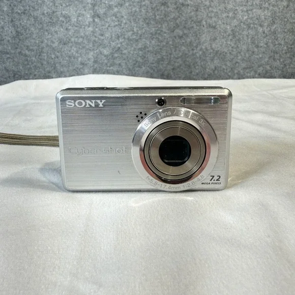Sony Silver Cyber-shot Digital Camera