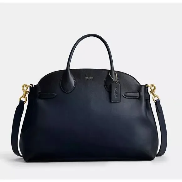 Coach Soft Empire Carryall Bag 40 Dark Blue