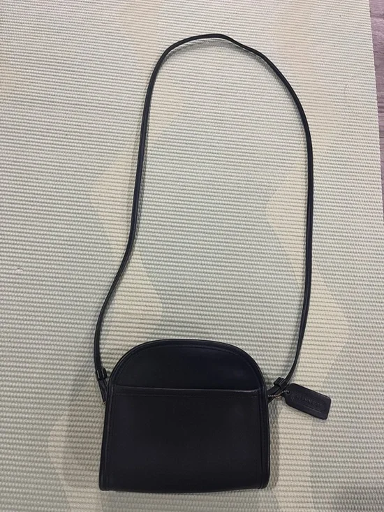 Coach Black Leather Crossbody Bag NoJ7C9017