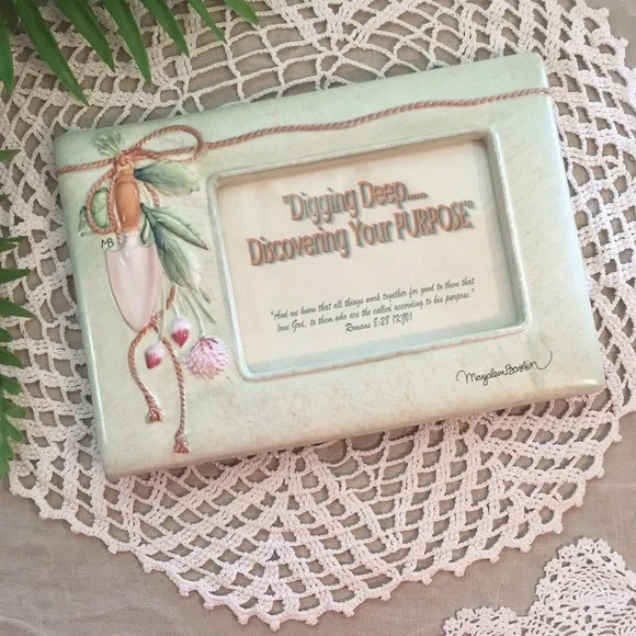 Marjolein Bastin Ceramic Photo Frame Hallmark New