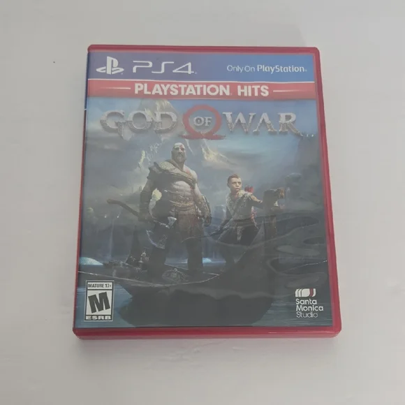 Sony PS4 God of War - Red Case