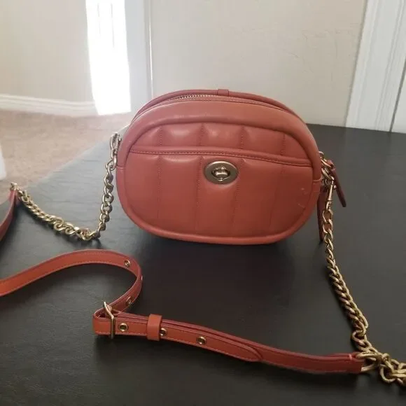 NWOT Coach Quilted Camera Bag