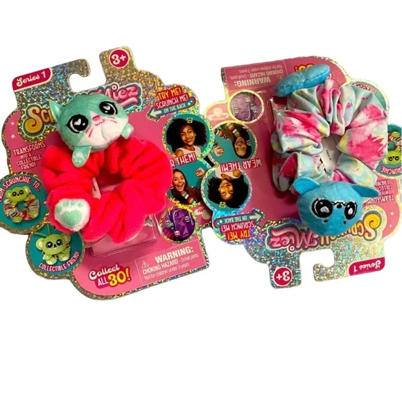 Set‎ Of 2 Collectable Scrunchmiez