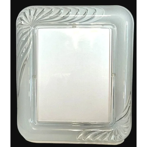 Vtg Micasa Glass Picture Frame Mystique Made in Germany Wedding Baby Child 8X10