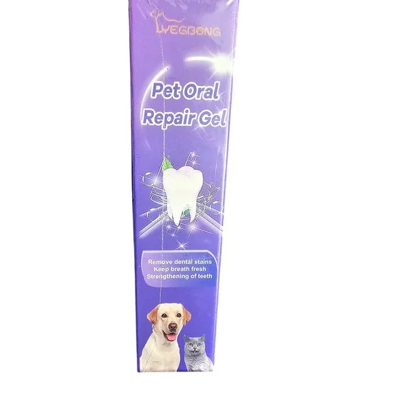 Lyegbong Pet Oral Repair Gel for Dogs and Cats Dental Care Tartar Remover 30ml