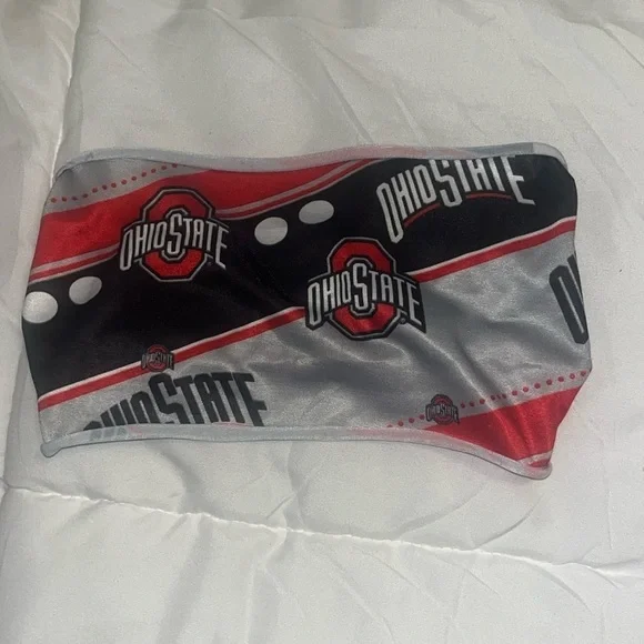 Little Earth Ohio State Men's Headband - Red, Black, Silver