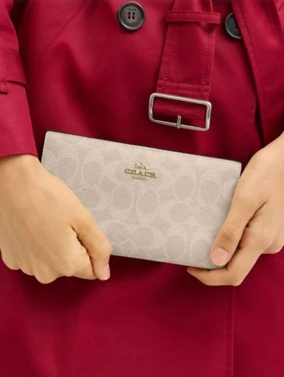 New Coach Slim Wallet