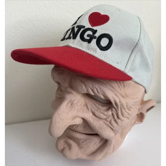 Old Man Adult Latex Full Face Mask 