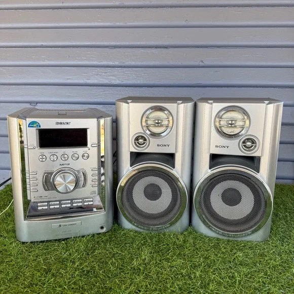 Sony CMT-HP7 Micro‎ Hi-Fi Stereo System Component 5 Disc Changer Works
