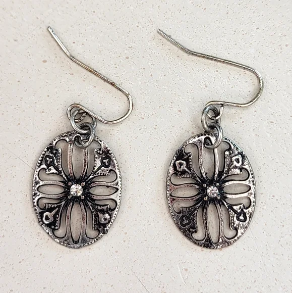 Vintage silver earrings