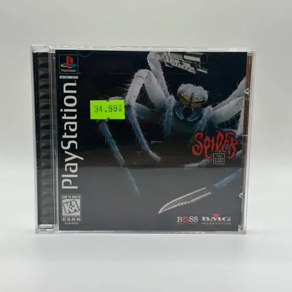 Spiders The Video Game Sony Playstation 1 CIB + Reg Card