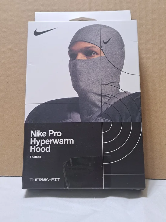 Nike Pro Hyperwarm Hood THERMA-FIT - Heather Grey OS (Unisex) New in Box
