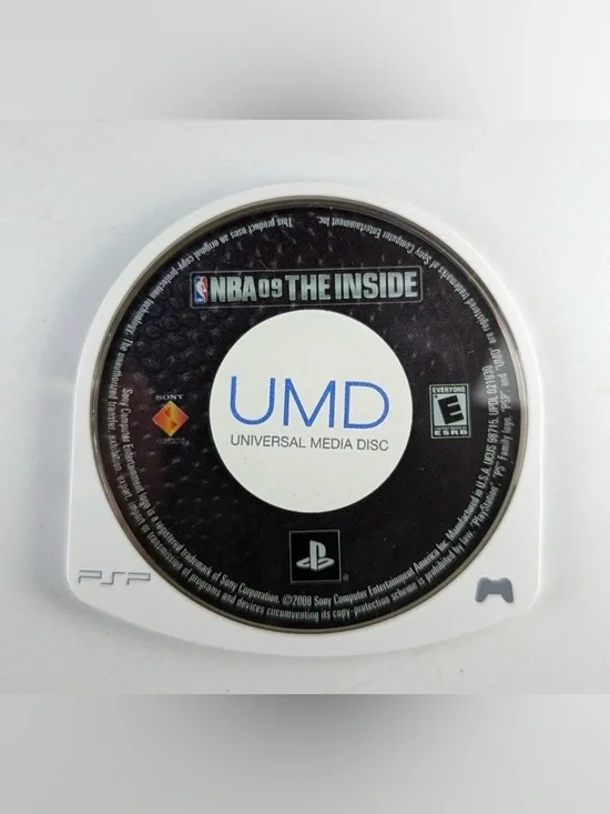 Sony UMD Disc — Black, White, Blue in Working Perfect