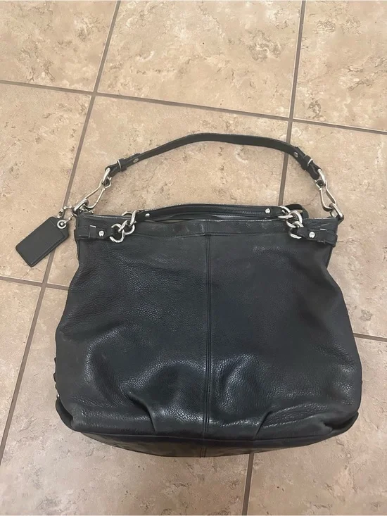 BLACK COACH BROOKE HOBO BAG