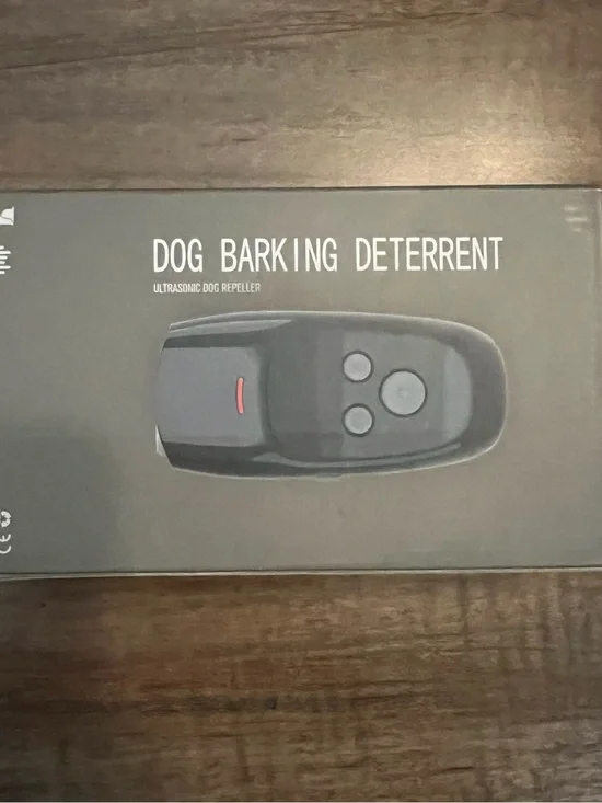 Dog Barking Deterrent Ultrasonic Repeller - Black