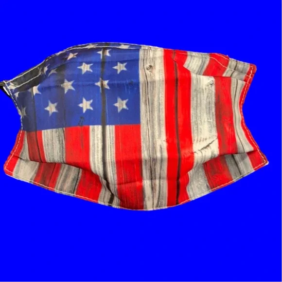 6/$20 New American flag face mask