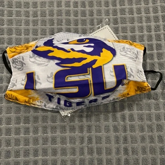 6/$20 New LSU tigers face mask