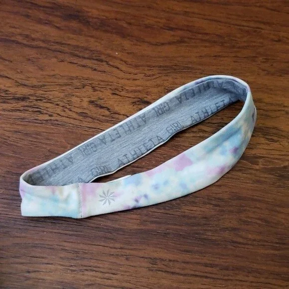 Athleta Girls Tie Dye Athleisure Retro Y2K Casual Trendy Headband