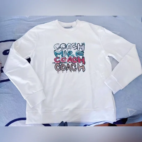 Coach women’s multi Sweatshirt‎ L